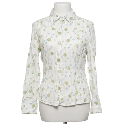 Shirt (Wit, Meerkleurig) van Repeat Katoen