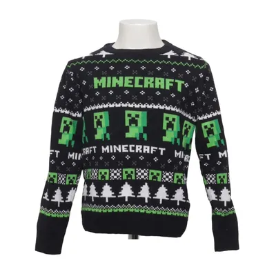 Jultröja (Svart, Grön, Vit) från Minecraft Akryl