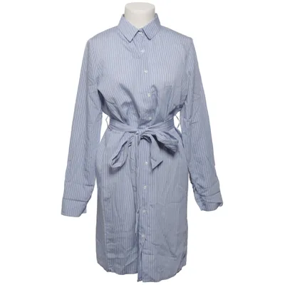 Skjortekjole (Blå, Hvid) fra Voyar Polyamid, Polyester, Viscose