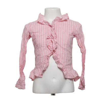 Bluse (Pink, Hvid) fra Massimo Dutti Bomuld