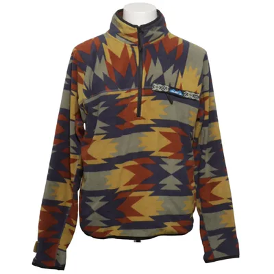 Fleece trui (Blauw, Bruin, Geel) van Kavu Polyester