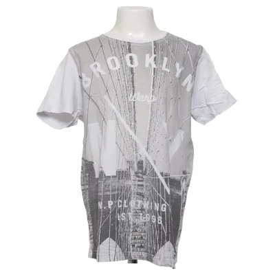 T-shirt (Grå, Vit) från Crew Clothing Co. Bomull