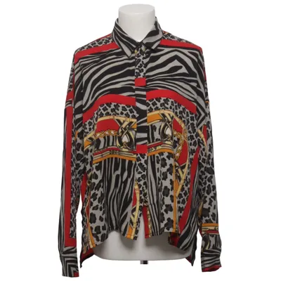Blouse (Red, Black, Multicolored) from Voyelles Polyester