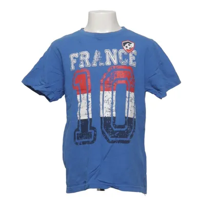 T-shirt (Blauw, Meerkleurig) van Rebel Katoen