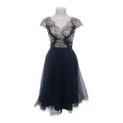 Cocktailjurk (Blauw, Goud) van Chi Chi London Polyester