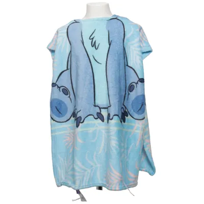 Badcape (Blå, Flerfärgad) från Disney Stitch Polyester, Polyuretan