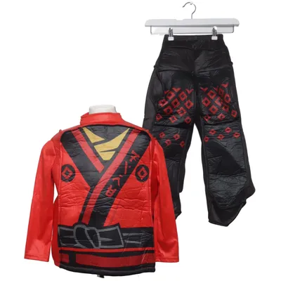 Feestkostuums (Rood, Zwart) van LEGO Polyester, Polyurethaan