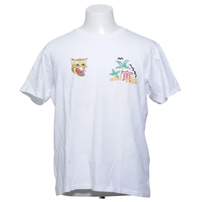 T-shirt (Vit, Flerfärgad) från Onitsuka Tiger Bomull