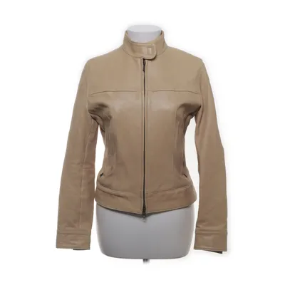 Läderjacka (Beige) från Gipsy by Mauritius Skinn, Polyester