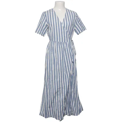 Robe portefeuille (Bleu, Blanc) de Pieces Coton