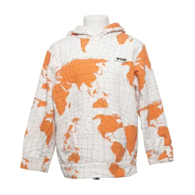 Sweat à capuche (Beige, Orange) de Woxo 720° Coton, Polyester