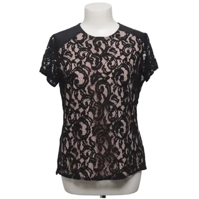 Top (Black, Beige) from Custommade Cotton, Polyamide, Silk, Viscose