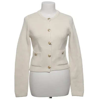 Cardigan (Wit) van Zara Acryl, Polyamide, Polyester