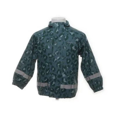 Regnjakke (Blå, Grøn) fra Nordbjørn Polyester, Polyurethan