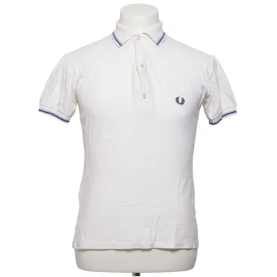Pikétröja (Vit, Blå) från Fred Perry Sportswear