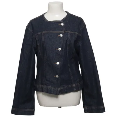 Denimjakke (Blå) fra Perfect Jeans Gina Tricot Elastan, Økologisk bomuld