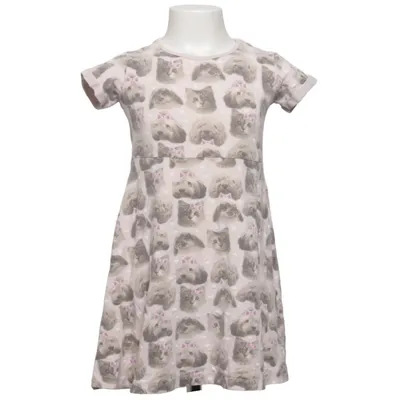 Dress (Beige) from Sweet Me Cotton, Elastane