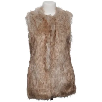 Ydervest (Brun) fra Zara Trafaluc Outerwear Collection Akryl, Polyester