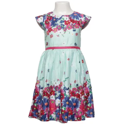 Robe (Vert, Multicolore) de Happy Girls by Eisend Coton