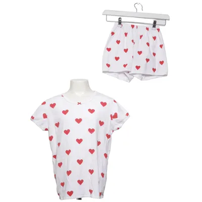 Pajamas (White, Red) from Petit Bateau Cotton