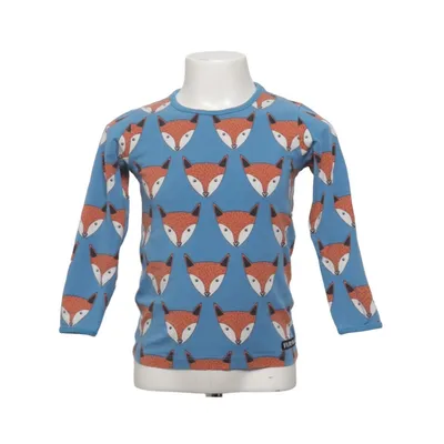Lange mouwen shirt (Blauw, Meerkleurig) van Villervalla Elastaan, Organisch katoen