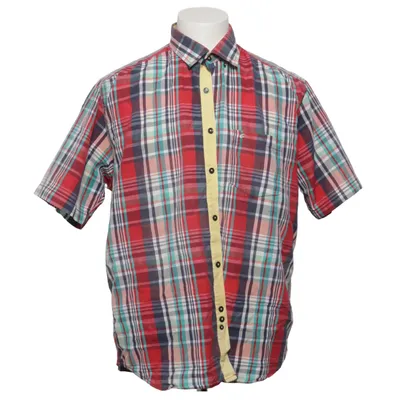 Short sleeve shirt (Red, Blue, Multicolored) from Cool Blue Company Cotton, Polyester