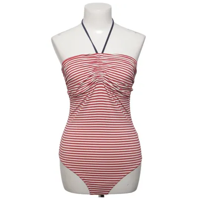Maillot de bain de grossesse (Rouge, Blanc, Argent) de Envie de Fraise Élasthane, Fibre métallique, Polyamide