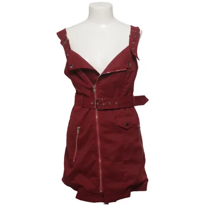 Robe salopette (Rouge, Noir) de Honey Punch Polyester, Viscose