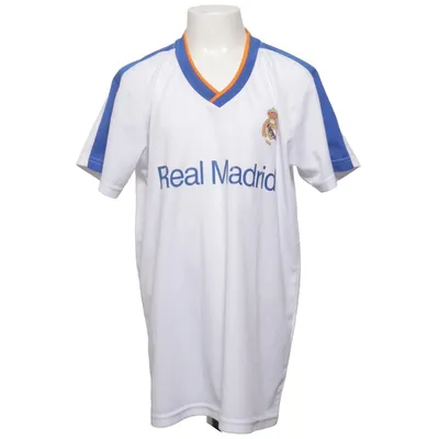 Fodboldtrøje (Hvid, Blå, Orange) fra Real Madrid Polyester