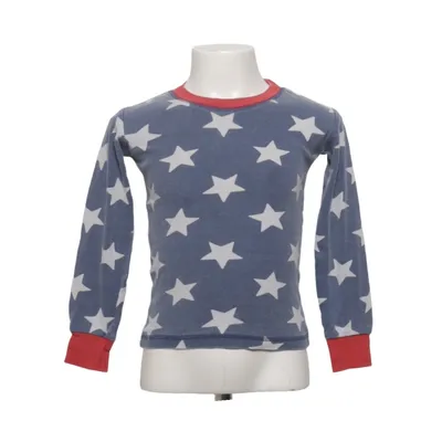 T-shirt à manches longues (Bleu, Rouge, Blanc) de Miniboden Coton