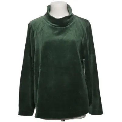 Sweatshirt (Grün) von Jordnära Bio-Baumwolle, Polyamid