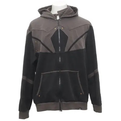 Sweat à capuche (Noir, Gris) de The People of the Labyrinths Coton, Polyester