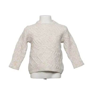 Trui (Wit) van Zara Knitwear Acryl, Katoen, Elastaan, Nylon, Polyester, Wol