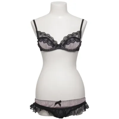 Ondergoed set (Zwart, Lila) van Agent Provocateur Elastaan, Polyamide, Polyester