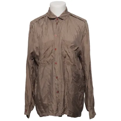 Shirt (Brown) from San Antonio Silk