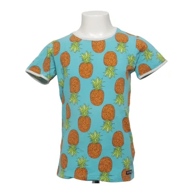 T-shirt (Blue, Yellow) from Villervalla Elastane, Organic cotton