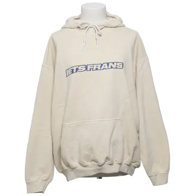 Capuchon sweater (Beige) van Iets Frans Katoen, Polyester