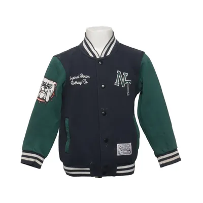 Veste universitaire (Bleu, Vert) de Name It Coton