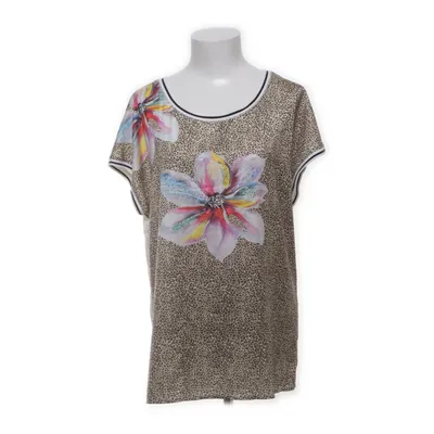 T-shirt (Marron, Multicolore) de Key Largo Élasthane, Polyester, Viscose