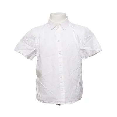Chemise à manches courtes (Blanc) de H&M Coton