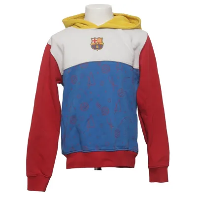 Hættetrøje (Blå, Gul, Rød, Flerfarvet) fra FC Barcelona Bomuld, Polyester
