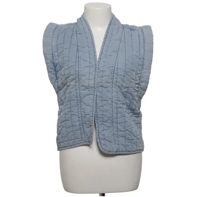 Outer vest (Blue) from The Simple Folk Cotton, Lyocell