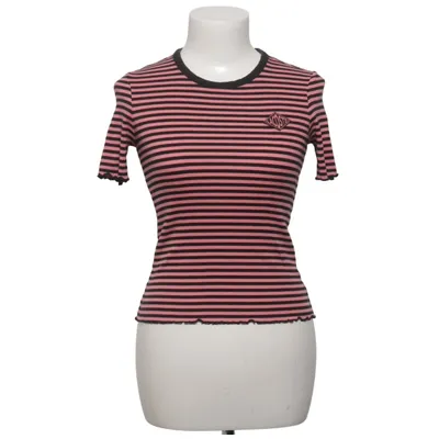 T-shirt (Roze, Zwart) van Lacoste Live Katoen, Elastaan, Modal