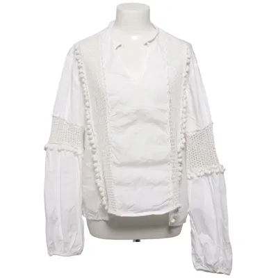 Blouse (White) from H&M Cotton