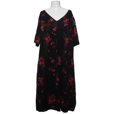 Klänning (Svart, Röd) från Sheego Polyester