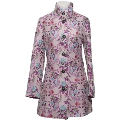 Coat (Pink, Multicolored) from Desigual Cotton, Polyester, Viscose