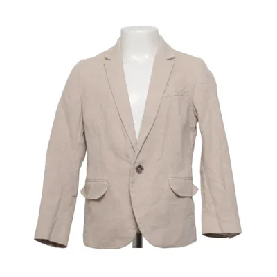 Blazer (Beige) from H&M Cotton, Linen, Polyester