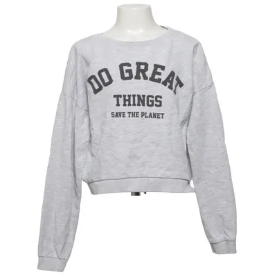 Sweatshirt (Gris) de Red & Blue Coton, Polyester