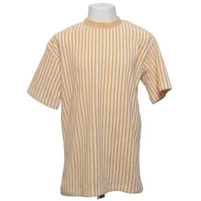 T-shirt (Wit, Geel) van H&M Katoen, Elastaan, Polyester