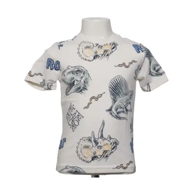 T-shirt (Blanc, Multicolore) de Garanimals Coton, Polyester